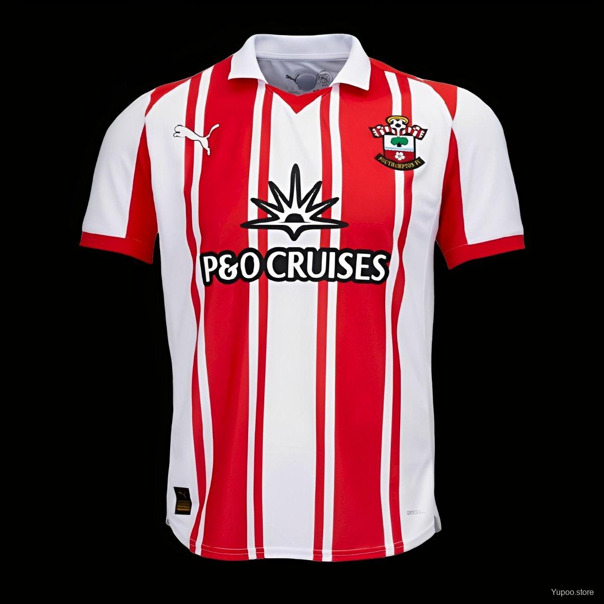 Camiseta de fútbol Southampton 2025/26 LOCAL MANGA CORTA VERSION FAN